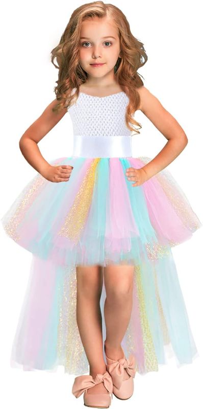 Photo 1 of ***product similar to the original photo*** Tutu Dress for Girls Tulle Dress Holiday Party Prom Dresses for Toddler Little Girl Birthday Outfit Graduation Dresses 1-2T
