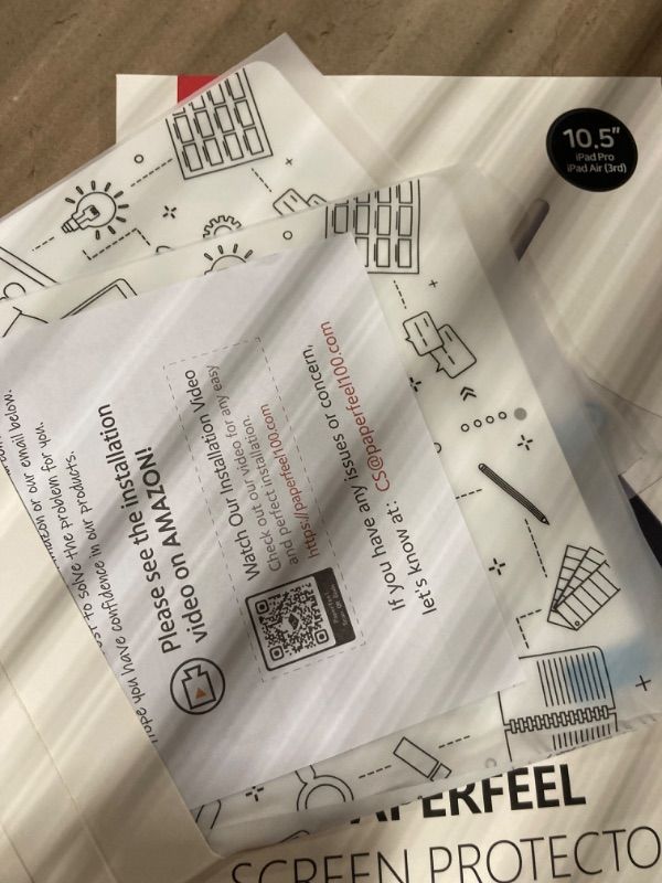 Photo 1 of ***2 PACK*** BERSEM[2 Pack]Paperfeel Screen Protector for iPad Air 2019 / iPad Pro 10.5