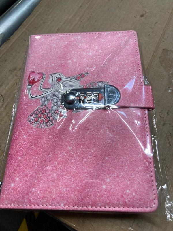 Photo 1 of Diary for Girls with 260 Pages,Age 8-12 Gifts for 6 7 8 9 10 11 12 13 14 15 16 Year Old Girls Diary with Lock (1, Princess pink)