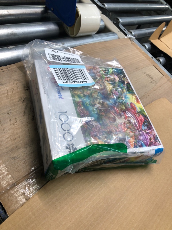 Photo 1 of Buffalo Games - Aimee Stewart - Merry Mushroom Village Picnic - 1000 Piece Jigsaw Puzzle for Adults Challenging Puzzle Perfect for Game Nights