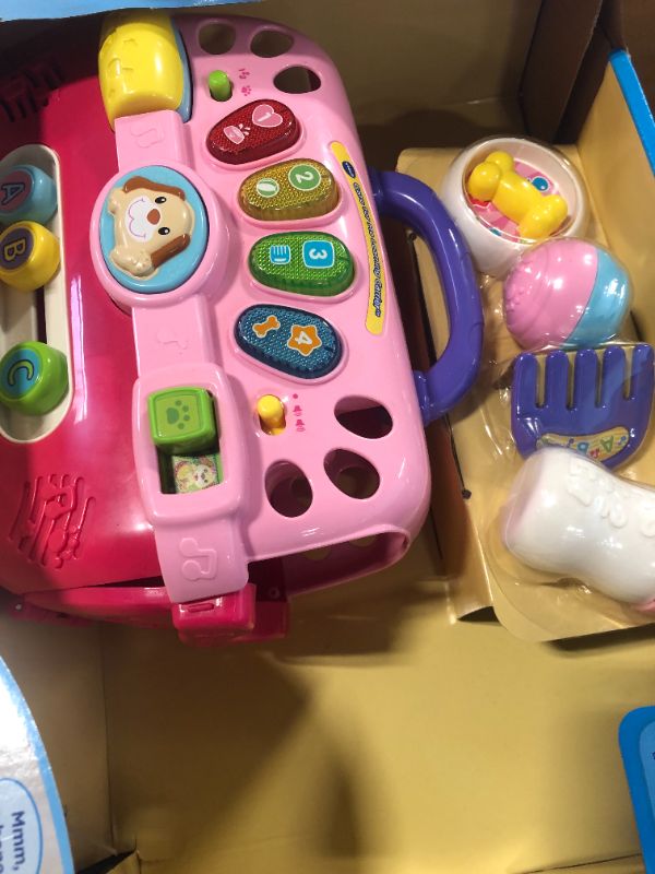 Photo 3 of VTech Care for Me Learning Carrier Toy with Amazon Basics AAA Batteries Bundle