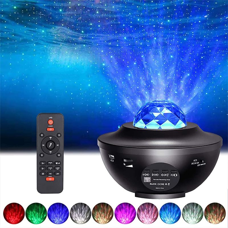 Photo 1 of Galaxy Projector for Bedroom, Starlight Projector, 3 in 1 Starry Night Light Projector w Bluetooth Speaker, Star Projector Galaxy Light, Constellation Projector, Room Lights for Bedroom, Sky Light