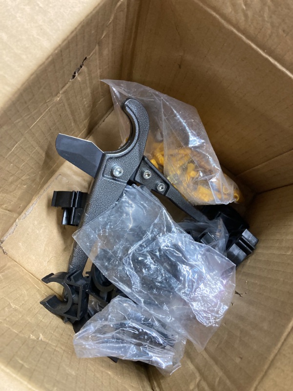 Photo 1 of Compressed Air Piping System, 3/4 inch x 100 Feet, HDPE-Aluminum Compressed Air Line Kit for Garage Connect Air Compressor Install Kit, Leak-Proof & Easy to Install Air Compressor Accessories 3/4in X 100FT