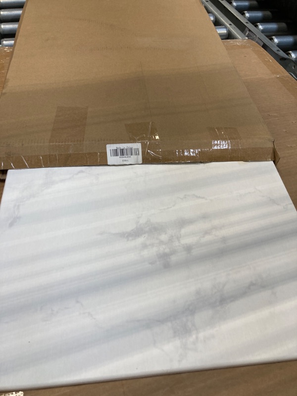 Photo 1 of Stone Drying Mat for Kitchen Counter,Extra Large 15.3X23.6" Marble Stone Dish Drying Mat,Super Absorbent Quick Drying Diatomite Stone Dish Drying Mat—Non-Slip&Heat Resistant,With 8 Non-slip Mat,White