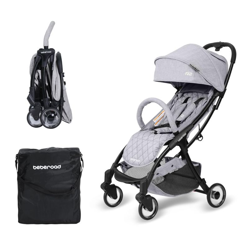 Photo 1 of Beberoad Love R2 Lightweight Compact Small Baby Stroller Foldable Travel Stroller for Baby Newborn Infant Toddler with Adjustable Backrest, Cup Holder,...
Color:Light Grey