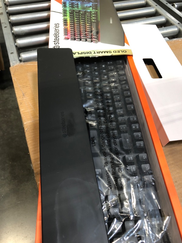 Photo 3 of SteelSeries Apex Pro Mechanical Gaming Keyboard – Adjustable Actuation Switches & Aerox 5 - Lightweight Gaming Mouse - 18000 CPI - TrueMove Air Optical Sensor -Ultra-lightweight Water Resistant Design