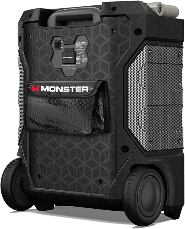 Photo 1 of Monster Rockin’ Roller 270 Indoor/Outdoor Portable Bluetooth Speaker | Up to 200W of 270 Degree Sound & Up to 100 Hours of Playtime