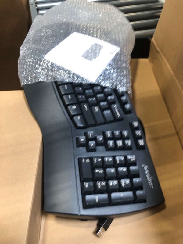 Photo 3 of Wireless Ergonomic Keyboard with Gel Wrist Rest Bundle