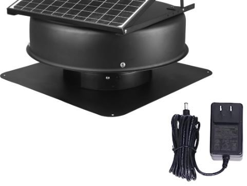 Photo 1 of ****VENT ONLY// DOES NOT HAVE SOLAR PANEL**** OmniPV Solar Attic Fan Vent, 35 W 14"