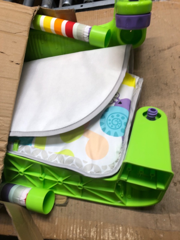 Photo 1 of **MISSING PIECES** 
Fisher-Price Baby Playmat Deluxe Kick & Play Piano Gym Learning Toy & 2 Maracas Soft Rattles for Newborn to Toddler Play Ages 0+ Months