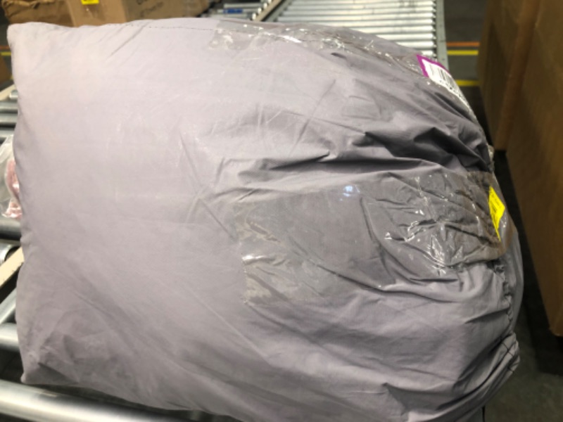 Photo 3 of AUQDD 6-Layers PEVA New Material Truck Full Padded Car Cover Waterproof All Weather Weatherproof UV Sun Protection Snow Dust Storm Resistant Outdoor Exterior Custom Form-Fit Straps 209"-228" Grey C7 - TRUCK -?Fits size 209"-228"?