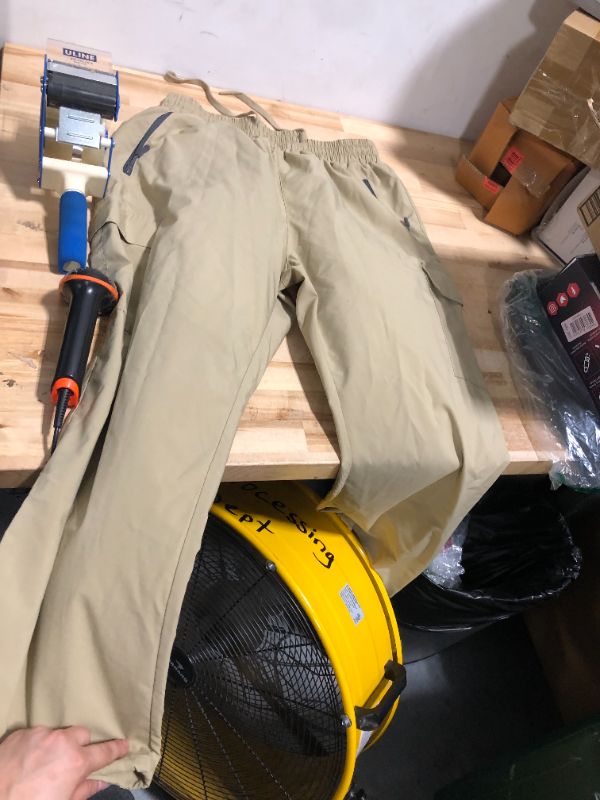 Photo 3 of ****USED***SIZE::XL Quick Dry Cargo Pants Lightweight Tactical Hiking Pants with 5 Pockets for Women,Stretchy Waist and Water Resistant