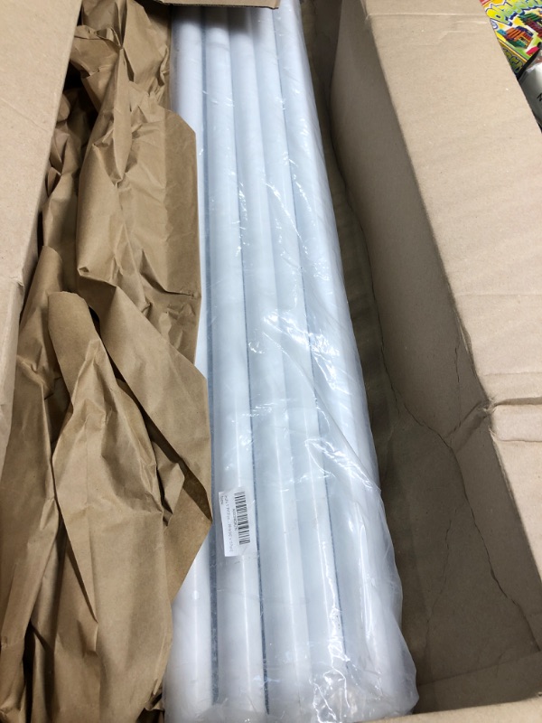 Photo 2 of 1" Pvc , DiY PVC Projects for the Home, Garden, Greenhouse, Farm and Workshop, Sch. 40 Furniture Grade, White [40" x 4 Pack]