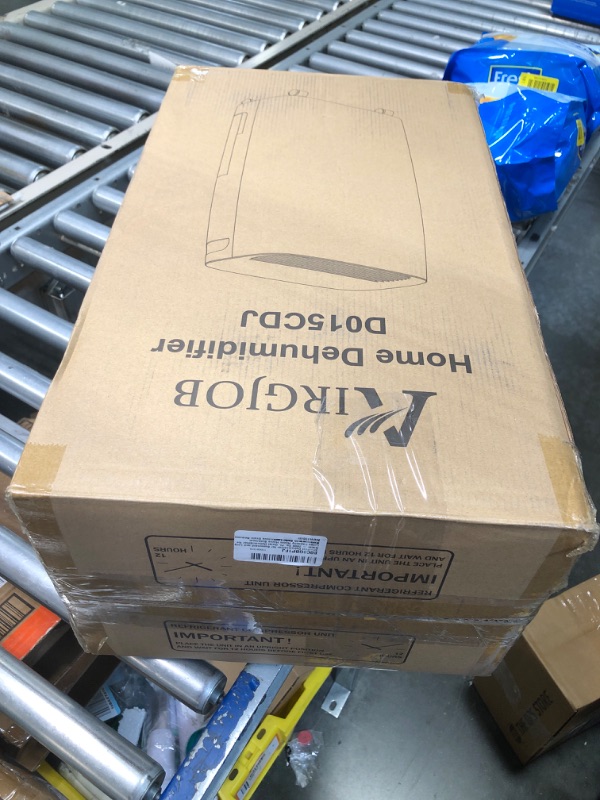 Photo 2 of 32-Pint Dehumidifier for Basement and Large Room - 2000 Sq. Ft?Quiet Dehumidifier for Large Capacity Room Home Bathroom Basements - Auto Continuous Drain Remove Moisture?With Child Lock 2050Sq.Ft.