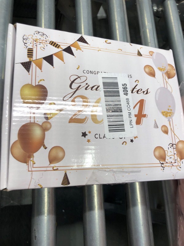 Photo 1 of ***BROKEN HANDLE*** 2024 Graduation Gifts for Her Him, High School College Graduation Gifts Box Bulk with Mug Fan Socks Keychain Cards for Class of 2024 Graduates Girls Boys Women Men