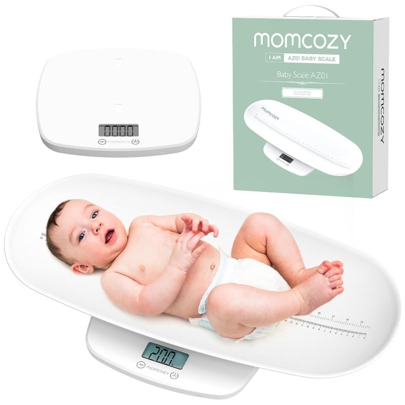 Photo 1 of Momcozy Baby Scale, Multi-Function Scale for Toddler, Children, Pet, Adult, Removable Scales for Body Weight & Height Measurement, Perspectives Switch,5 Units,Digital LED Screen,Auto-Off, Up to 330lb
