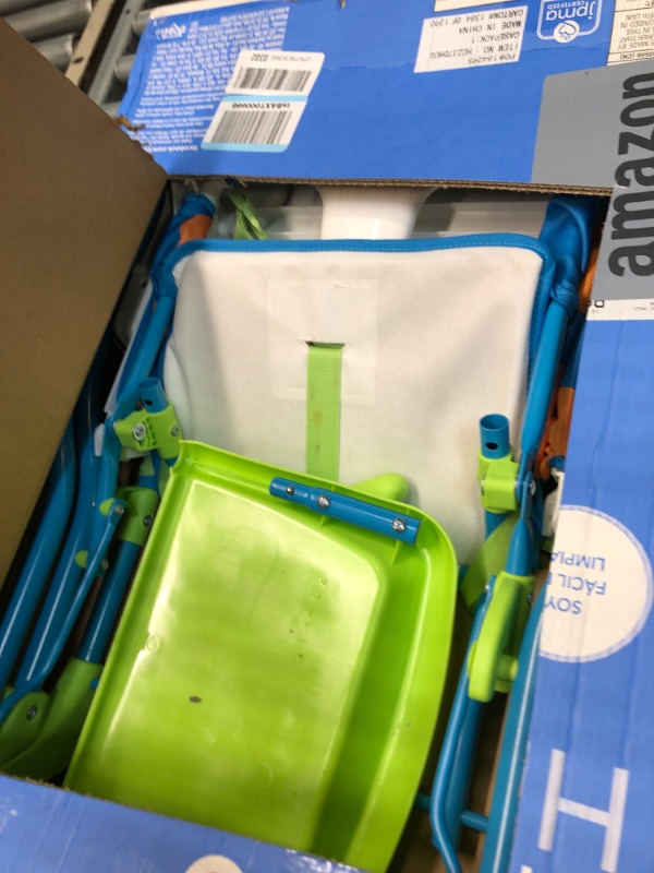 Photo 3 of Cosco Simple Fold Deluxe High Chair with 3-Position Tray (Monster Syd)