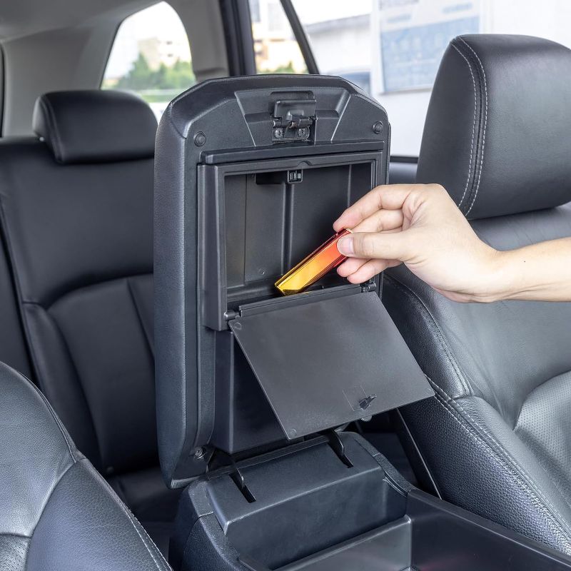 Photo 1 of JKCOVER Compatible with Toyota 4Runner 2010-2022 2023 2024 Center Console Hidden Organizer Box Accessories Armrest Secret Compartment Hidden Storage Box
