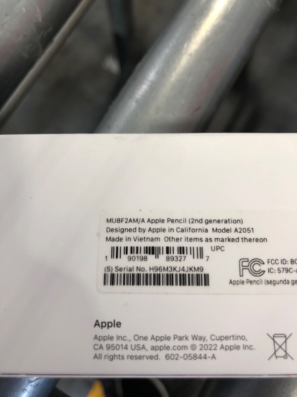 Photo 1 of Apple Pencil (2nd Generation)