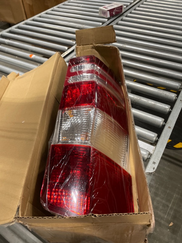 Photo 2 of Dasbecan Tail Light Assembly w/Bulbs Compatible With 2010-2017 Mercedes-Benz Sprinter 2500 3500 Left Driver Side Rear Lamp Replaces# MB2800136 9068202664