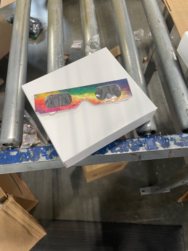 Photo 1 of 12 Pack Solar Eclipse Glasses 2024, CE & ISO 12312-2 Certified Paper Eclipse Glasses, Approved for Direct Sun Viewing 50 Pack lol