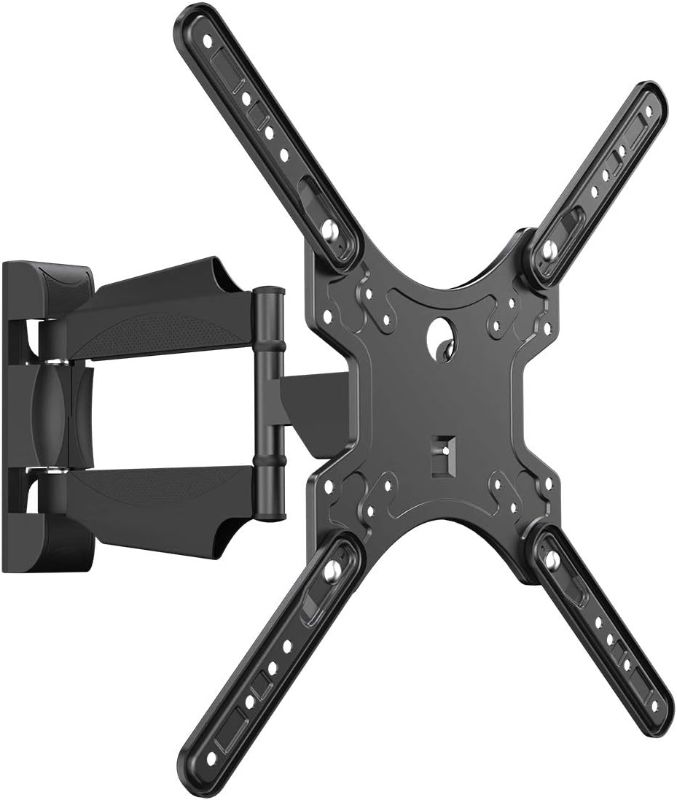 Photo 1 of  Suptek Adjustable TV Wall Mount Swivel and Tilt TV Arm Bracket for Most 32-55 inch LED, LCD Monitor and Plasma TVs up to 70lbs VESA up to 400x400mm (MAFD-L400)