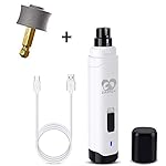 Photo 1 of Casfuy Dog Nail Grinder Upgraded - Professional 2-Speed Electric Rechargeable Pet Nail Trimmer Painless Paws Grooming & Smoothing for Small Medium Large Dogs & Cats (White)
