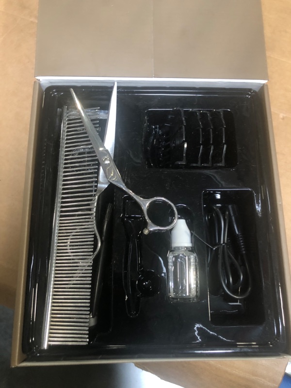 Photo 1 of oneisall Dog Clippers for Grooming for Thick Coats with Metal Blades, Heavy Duty Low Noise Dog Cat Grooming kit for Matted Hair