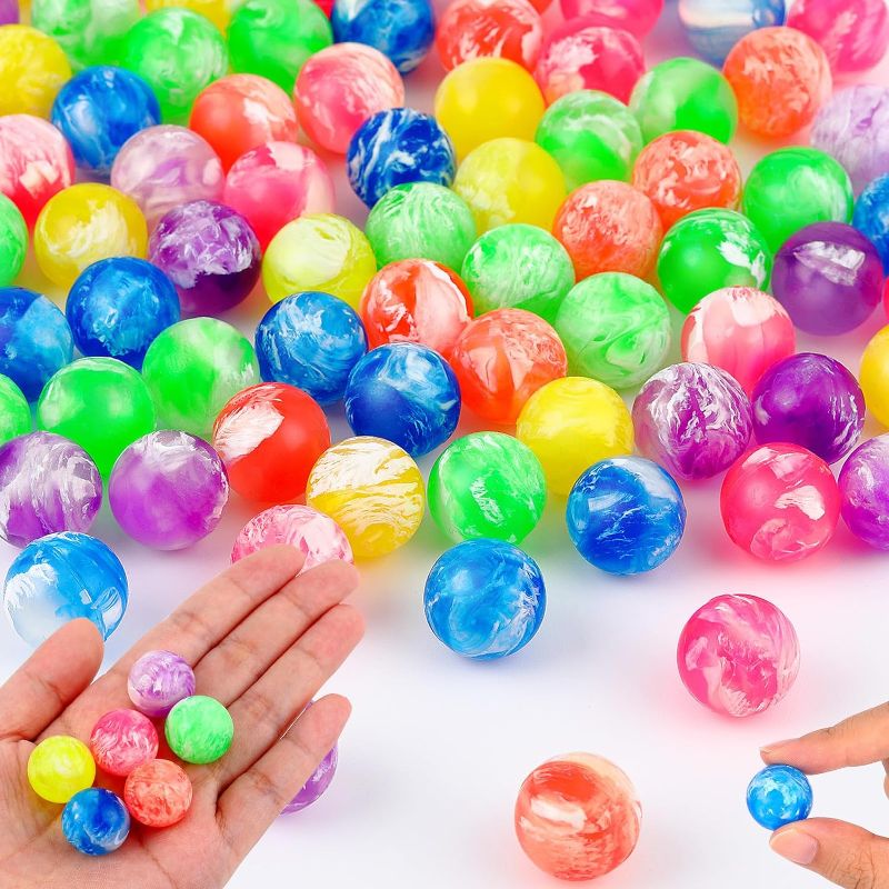 Photo 1 of 2000 Pcs Small Bouncy Balls Bulk 0.78 Inch/ 20 mm Rubber High Bouncing Balls Neon Cloud Bounce Balls Mini Bouncy Balls for Birthday Party Favors Gift Game Prizes Vending Machines Fillers Outdoor