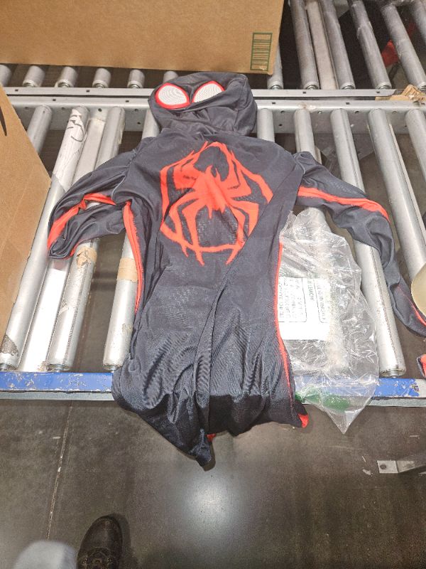 Photo 2 of 2023 New Movie Superhero Costume Bodysuits Halloween Deluxe Cosplay Dress Up Jumpsuit, miles 175
