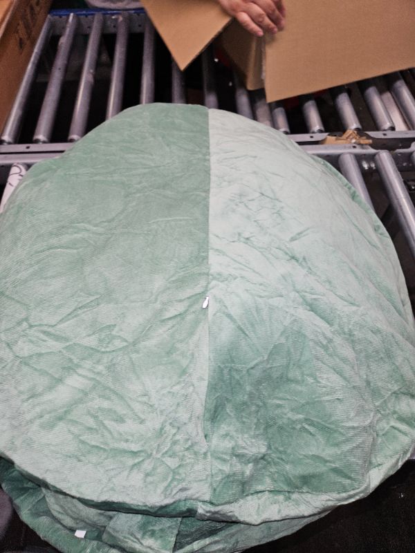 Photo 3 of **GOOD USED**Multifunctional Giant Wearable Turtle Shell Pillow, Giant Wearable Turtle Shell Pillow, Giant Turtle Shell Wearable Pillow (Green, 23.6in)
