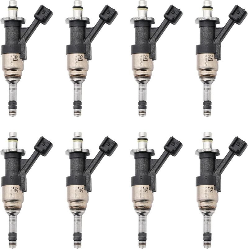 Photo 1 of Fuel injector Compatible For Chevy Silverado 1500 2500 Tahoe Suburban Cheyenne GMC Sierra 1500 Yukon 5.3L 2014-2018. Replaces# 12668390,FJ1217.Pack of 8Pcs
