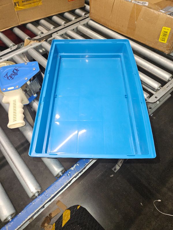 Photo 1 of **USED**Pronetcus Large Hamster Cage,Ideal Temporary shelter or Travel Transportation cage for Small Animals,Suitable for Guinea Pigs,Gerbils, Syrian Hamster, Rats, Dwarf Rabbits,Etc. Large Blue