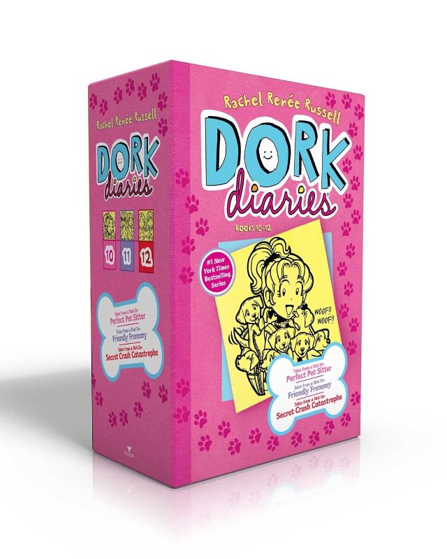 Photo 1 of **NO BOX**Dork Diaries Books 10-12 (Boxed Set): Dork Diaries 10; Dork Diaries 11; Dork Diaries 12 Hardcover – June 5, 2018
