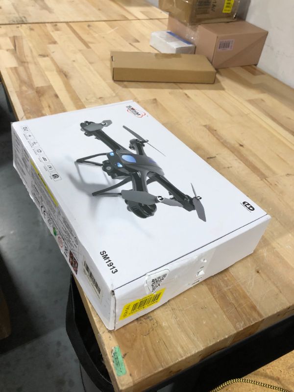 Photo 2 of Newppy Drone with 1080P HD Camera for Adults Kids, WiFi Live Video FPV Drones for Beginners? RC Quadcopters with Altitude Hold, Headless Mode, 3D Flip, One Key Take Off for Kids with 2 Batteries ****USED*** Item doesnt not function properly. One propeller