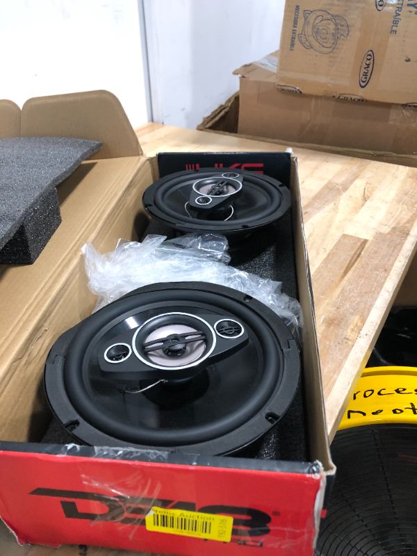 Photo 4 of *** FOR PARTS ONLY ** NO RETUNRS***
DS18 PRO-X8.4BMPK Mid and High Complete Package - Includes 2X Midrange Loudspeaker 8" and 2X Aluminum Super Bullet Tweeter 1" Built in Crossover - Door Speakers for Car or Truck Stereo Sound System 8-Inch PRO-X