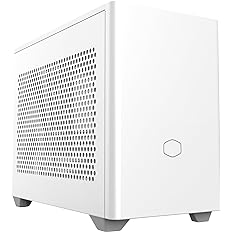 Photo 1 of Cooler Master NR200 White SFF Small Form Factor Mini-ITX Case, Vented Panels, Triple-slot GPU, Tool-Free, 1x 120mm Fan, 1x 92mm, 360 Degree Accessibility (MCB-NR200-WNNN-S00)
