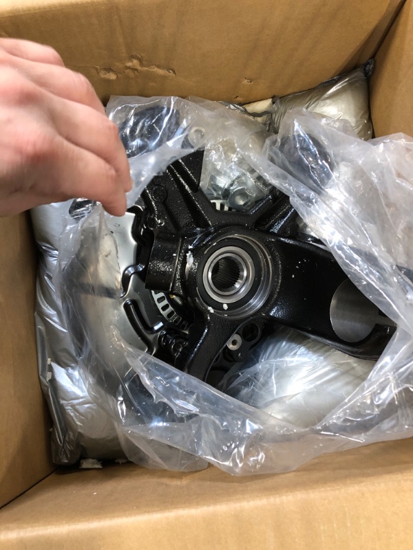 Photo 1 of A-Premium Front Steering Knuckle & Wheel Bearing Hub Assembly Compatible with Volkswagen Beetle 1998-2010, Golf 1999-2006 & 2010, Jetta 1999-2005, Right Passenger Side, Replace # 1J0498465
