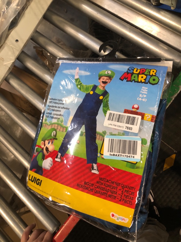 Photo 3 of Disguise Boys' Deluxe Super Mario Bros. Luigi Costume