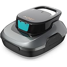 Photo 1 of AIPER Scuba SE Robotic Pool Cleaner, Cordless Robotic Pool Vacuum, Lasts up to 90 Mins, Ideal for Above Ground Pools, Automatic Cleaning with Self-Parking Capabilities-Gray
