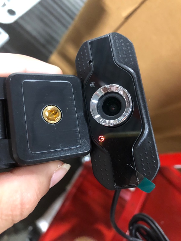 Photo 1 of 1080P HD Webcam with Microphone,USB Streaming Computer Webcam for Laptop Desktop Video Conferencing Calling,Play and Plug,for Skype/Zoom/WeChat/FaceTime