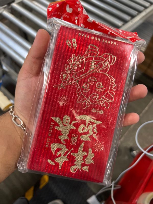 Photo 2 of 24PCS Large Red Envelopes Chinese,Lucky Money Chinese Dragon Red Envelopes 2024 with Good Wishes,6 Cute Cartoon Hong Bao for Spring Festival,Lucky Happy Red Packets for Family Friend