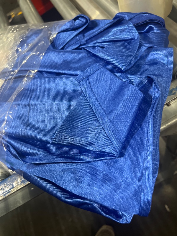 Photo 3 of GraduationMall Matte Kindergarten Graduation Gown Cap Set with 2024 Tassel Royal Blue 33(4'0"-4'2")
