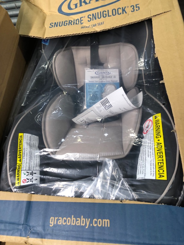 Photo 1 of Graco SnugRide SnugLock 35 Infant Car Seat | Baby Car Seat, Redmond SnugLock Easy Install Redmond