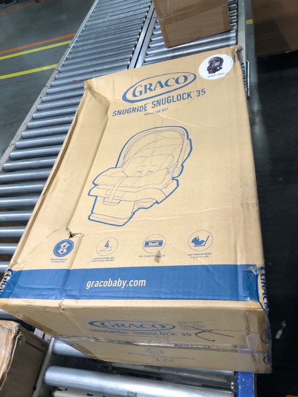 Photo 1 of Graco SnugRide SnugLock 35 Infant Car Seat | Baby Car Seat, Redmond SnugLock Easy Install Redmond