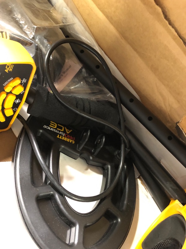 Photo 3 of Garrett ACE 300 Metal Detector with Waterproof Coil and Headphone Plus Accessories ?ne ???k