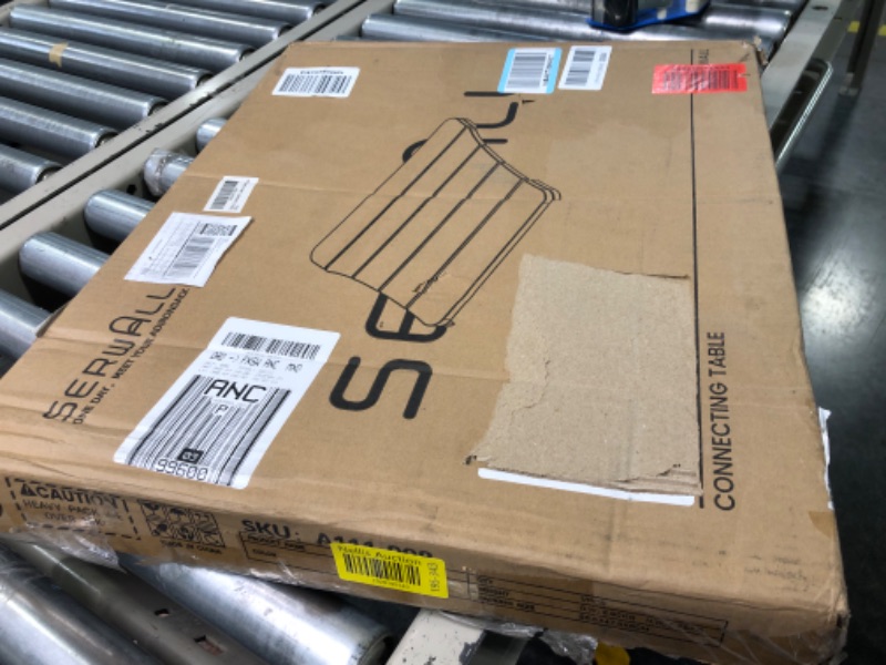 Photo 1 of SERWALL Adirondack Connecting Table, Weather Resistant Outdoor Side Table, Arm Tray Table for Adirondack Chair, Adirondack Table Desk for Patio Balcony Garden, Blue Black( Same Color as the Chair) French