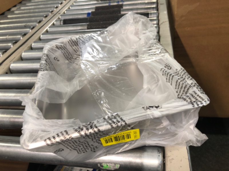 Photo 1 of Winco 4-Inch Anti-Jamming Steam Pan, Half, 24-Gauge 4" Deep Heavy-Duty