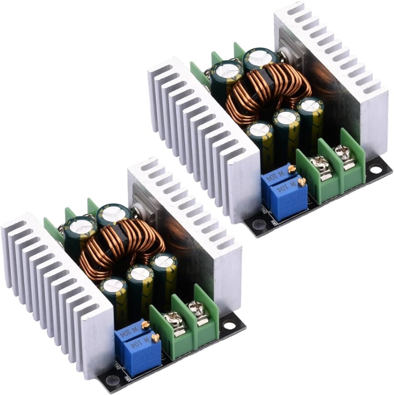 Photo 1 of 2Pcs 300W 20A Buck Converter Module DC-DC Buck Regulator 6-40V to 1.2-36V Output Voltage Adjustable Converter Power Supply Module CC CV Buck Power Converter