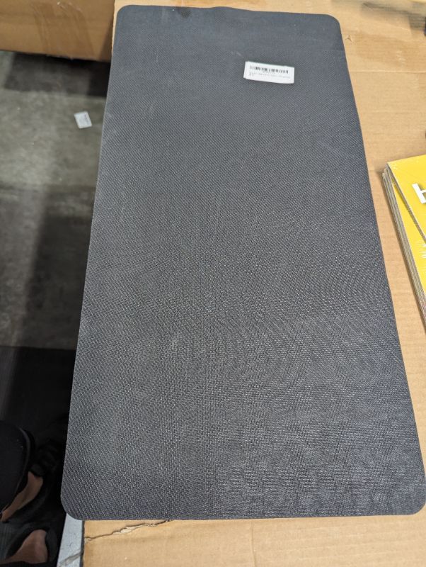 Photo 1 of Mouse Pad - Classic Black Mouse Pad with Non-Slip Rubber Base, Laptop Pad with Stitched Edges, Durable and Portable Desk Mouse Pad for Pc, Office and Home